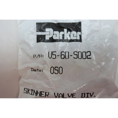 Skinner SKINNER V5-60-S002 PARKER REPAIR KIT VALVE PARTS AND ACCESSORY V5-60-S002